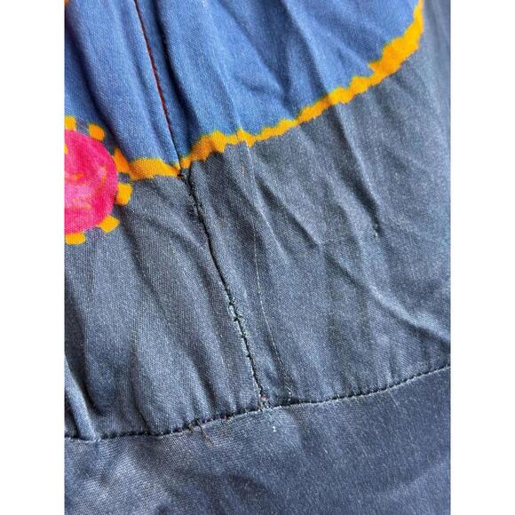 FARM Rio Vintage Wave Midi Dress Size S Pink With Fabric pull - Picture 12 of 14